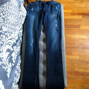 Lightly worn express jeans 6 LONG